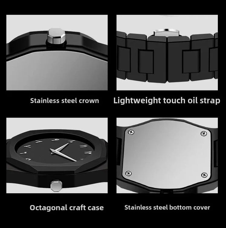 Core Lush™ Arabic Dial Polycarbonate Analog Watch